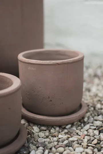 Vaso Terra - Brown, Ø16x16 cm - DBKD