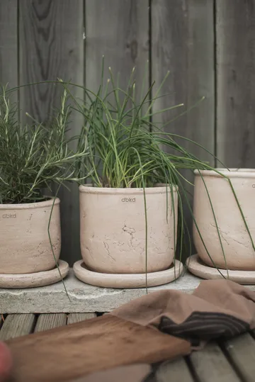 Vaso Terra - Sand, Ø16x16 cm - DBKD