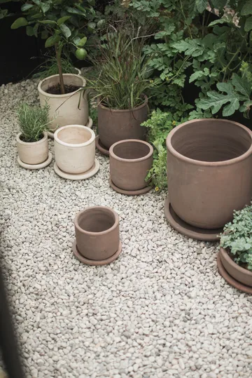 Vaso Terra - Sand, Ø18x18 cm - DBKD