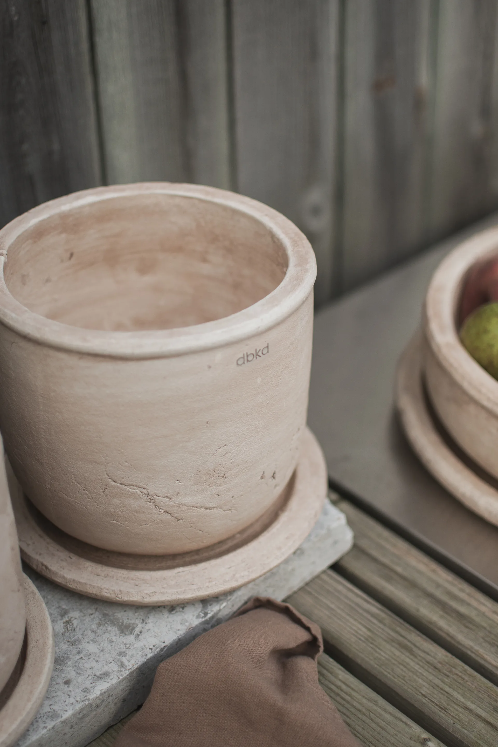 Vaso Terra, Sand, Ø18x18 cm DBKD