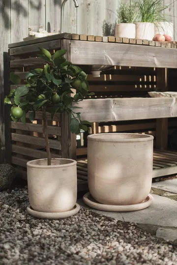 Vaso Terra - Sand, Ø33x36 cm - DBKD