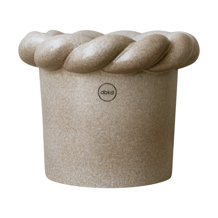 Vaso Twine Ø14 cm - Beige - DBKD