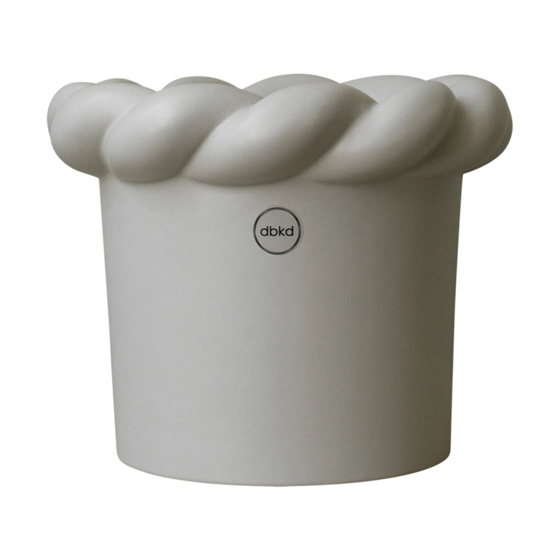 Vaso Twine Ø14 cm, Grigio talpa DBKD