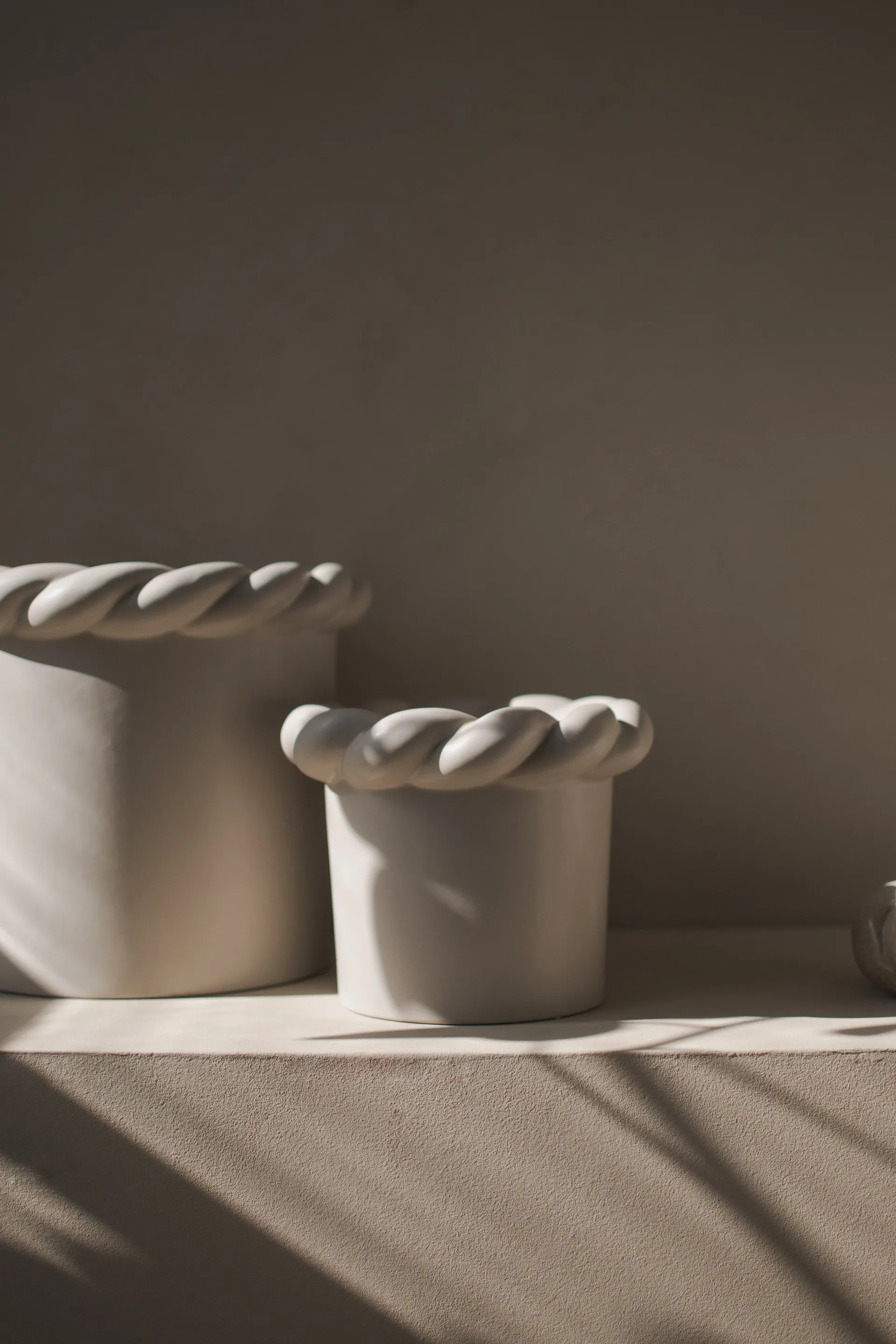 Vaso Twine Ø14 cm, Grigio talpa DBKD