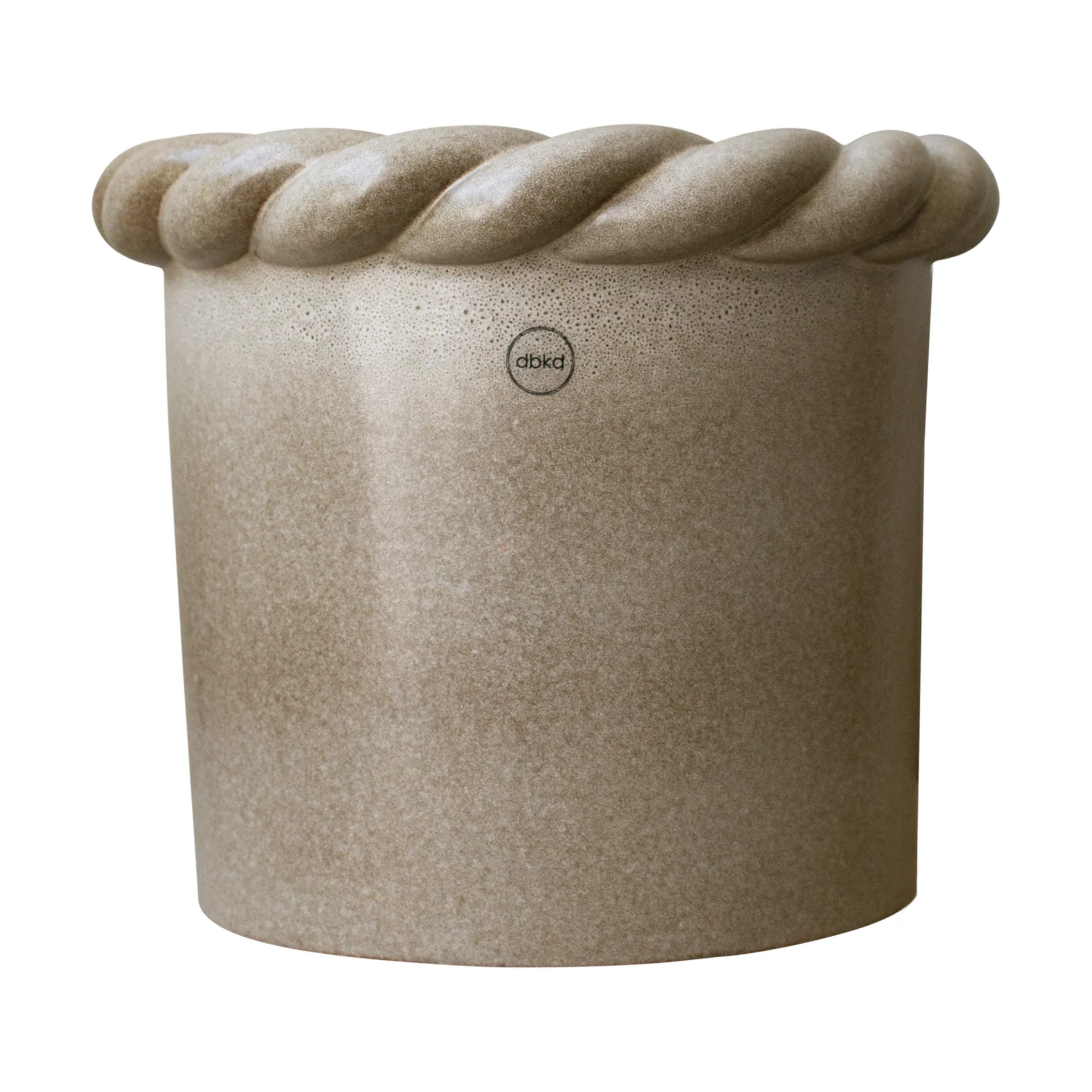 Vaso Twine Ø22 cm, Beige DBKD