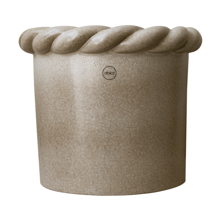 Vaso Twine Ø22 cm - Beige - DBKD