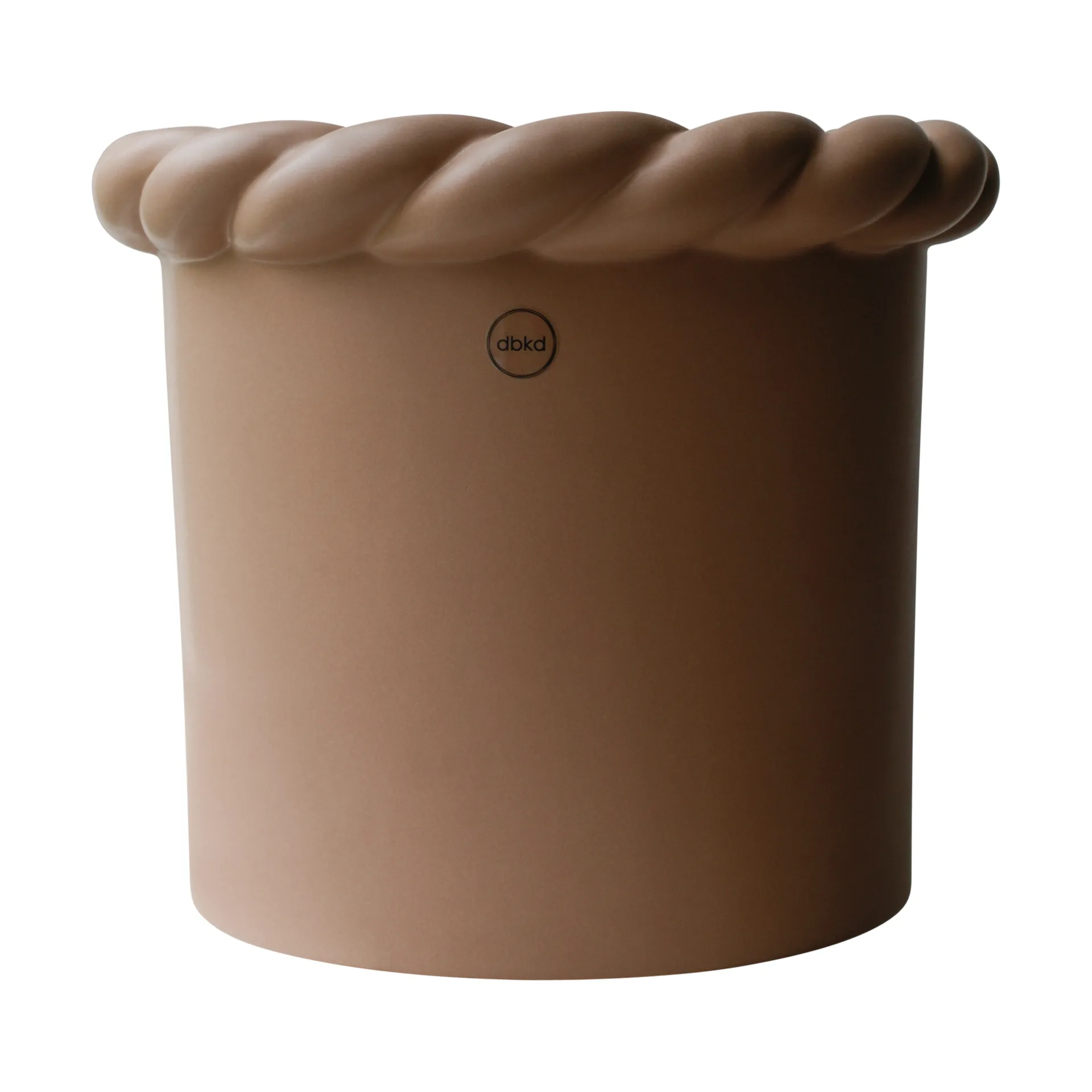 Vaso Twine Ø22 cm, Nougat DBKD