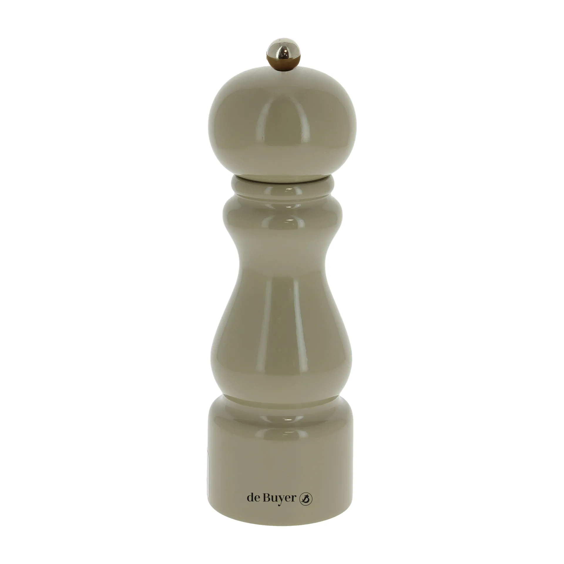 Macina sale e pepe Rumba ceramica 20 cm, Greige-glossy De Buyer
