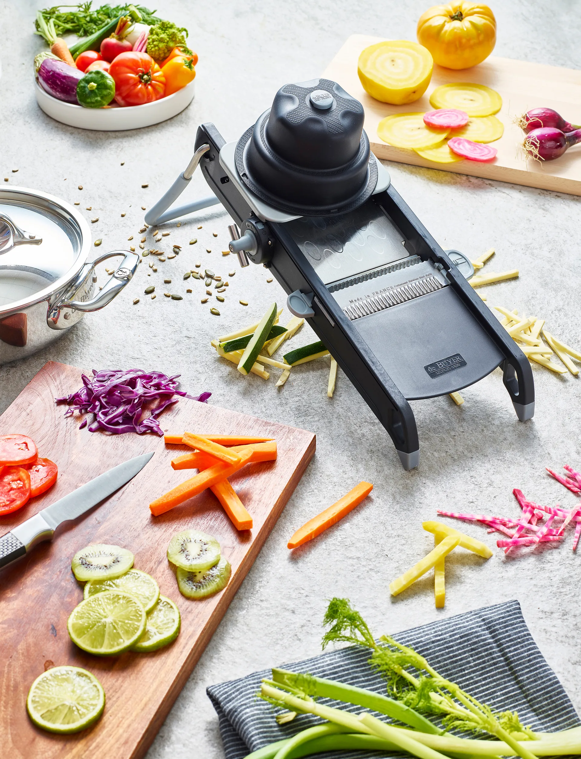 Mandolina De Buyer Swing Plus 
, Nero De Buyer