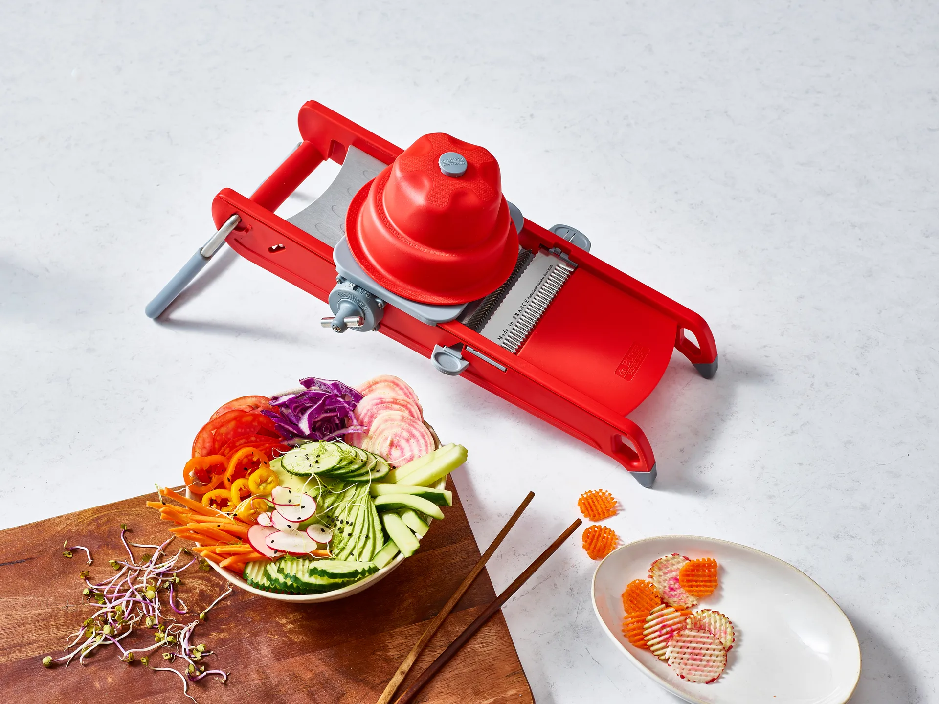 Mandolina De Buyer Swing Plus 
, Rosso De Buyer