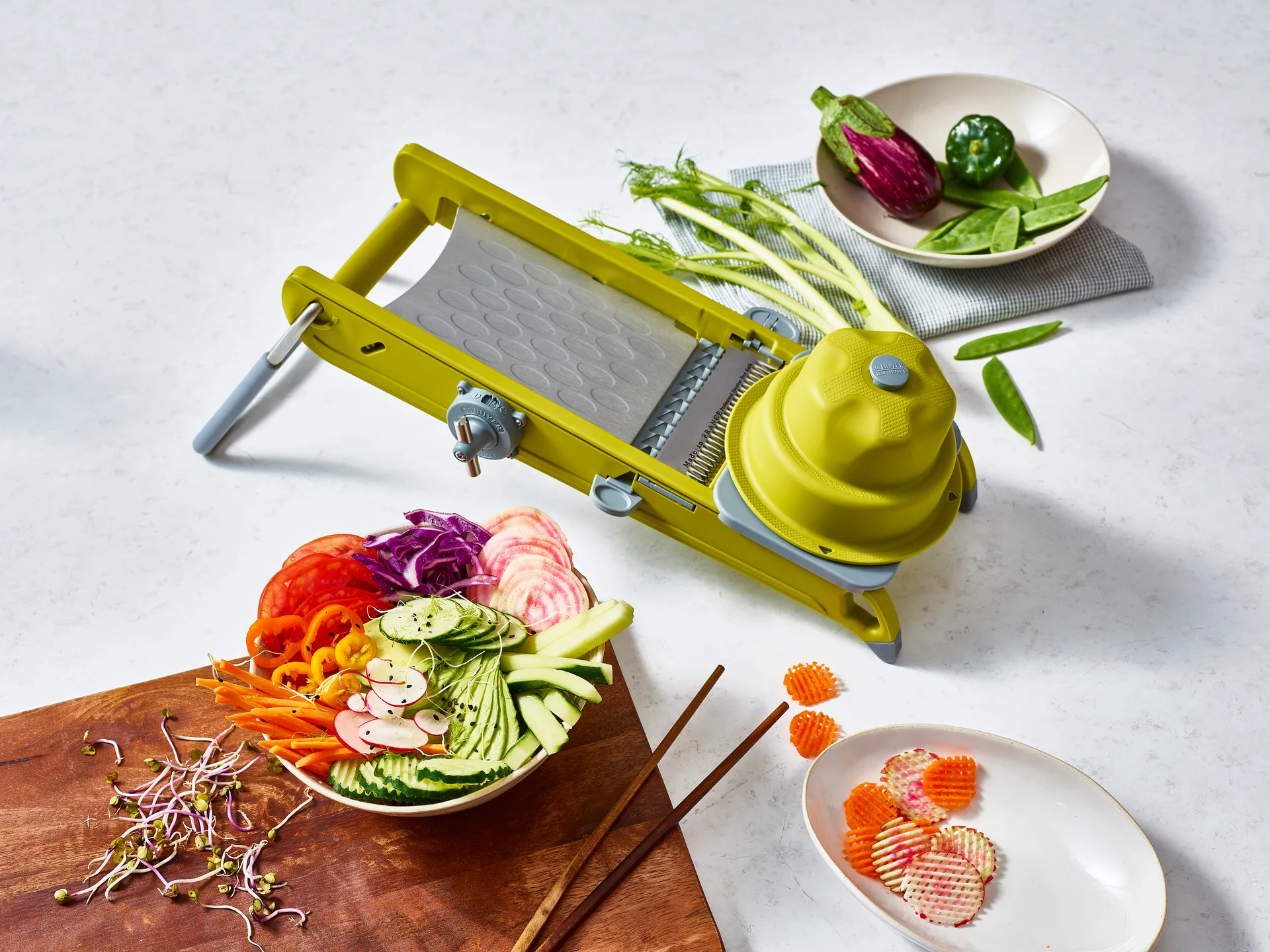 Mandolina De Buyer Swing Plus 
, Verde De Buyer