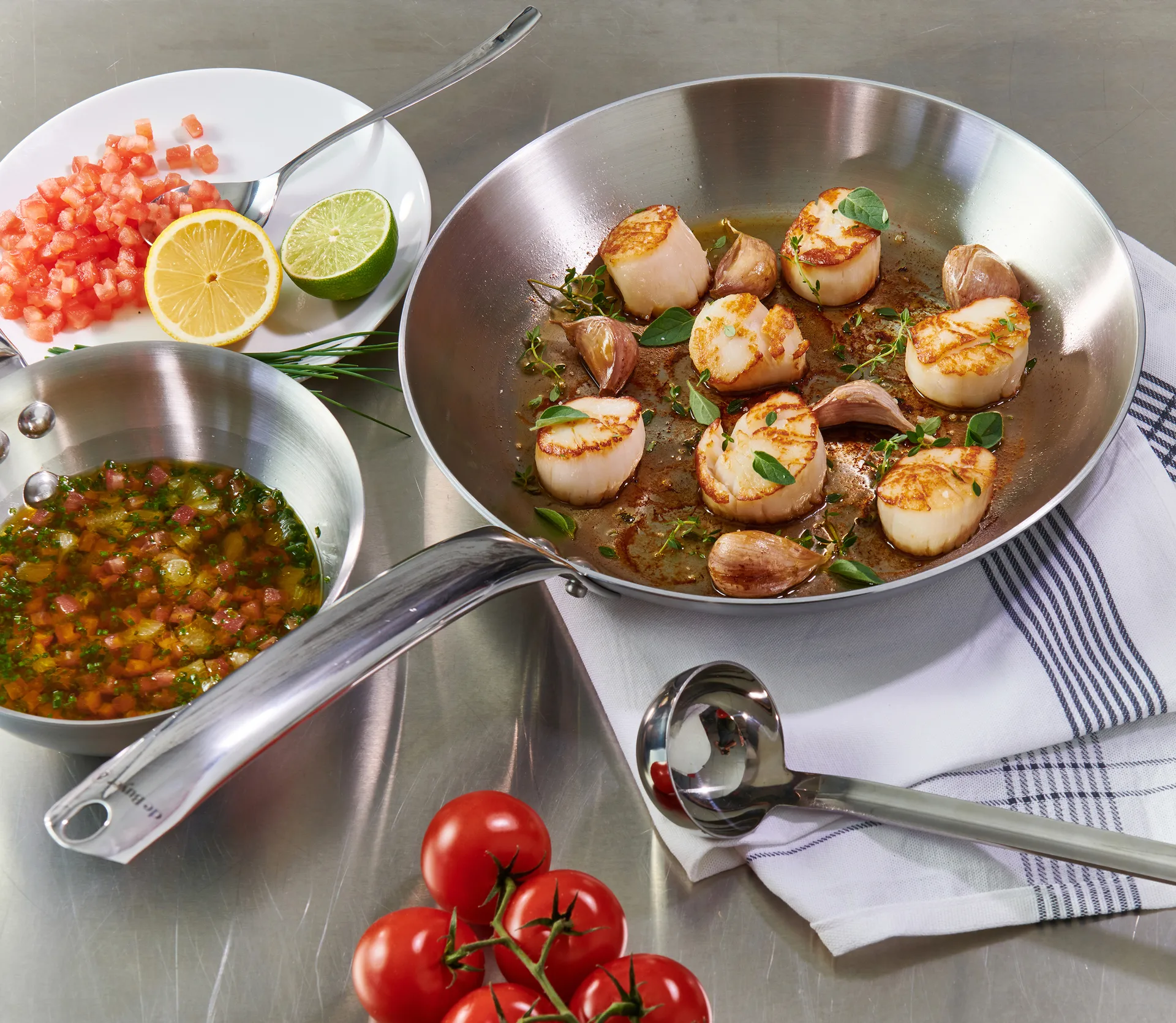 Padella Alchimy in acciaio inossidabile, Ø32 cm De Buyer