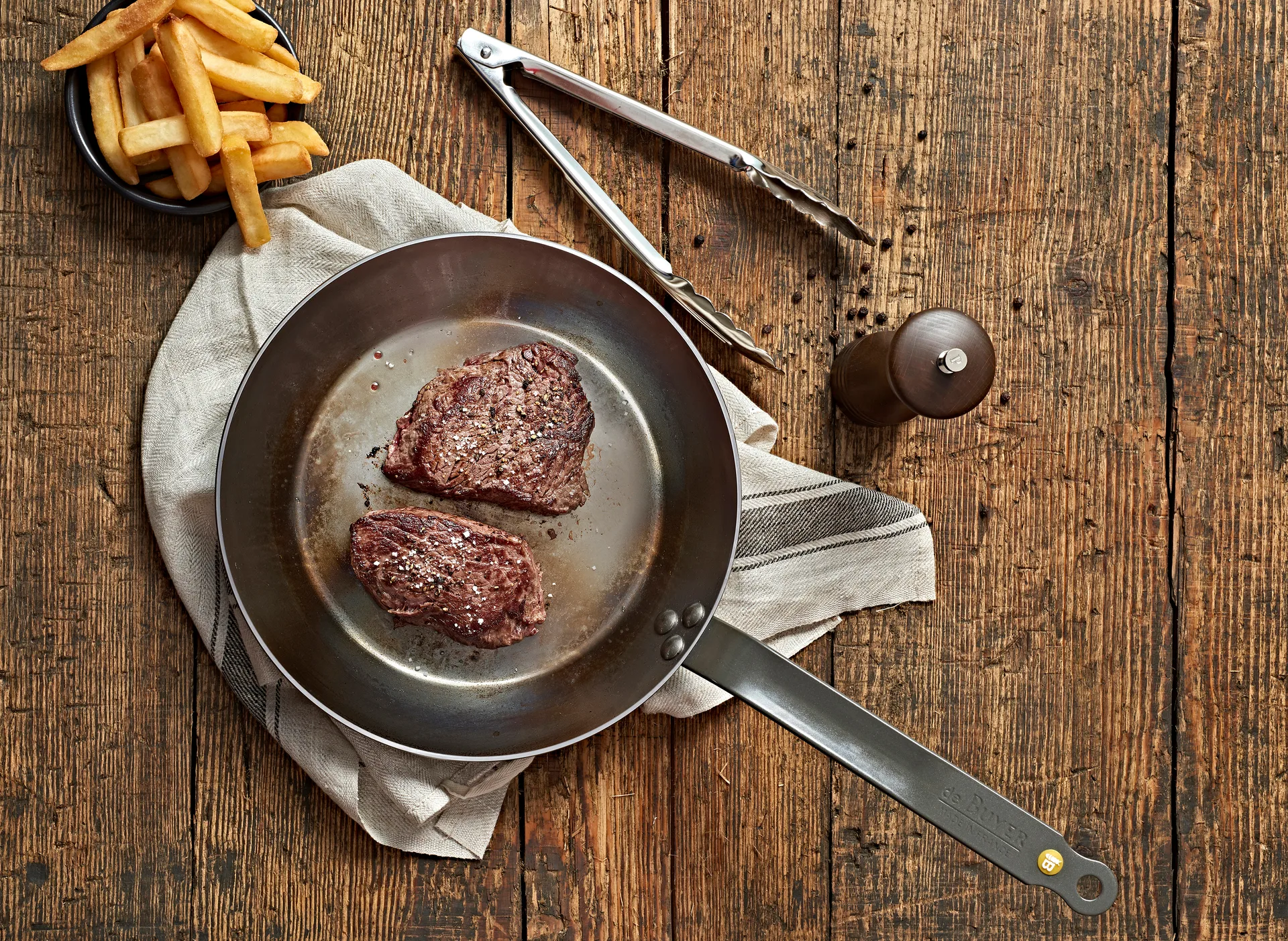 Padella Mineral B, 28 cm De Buyer