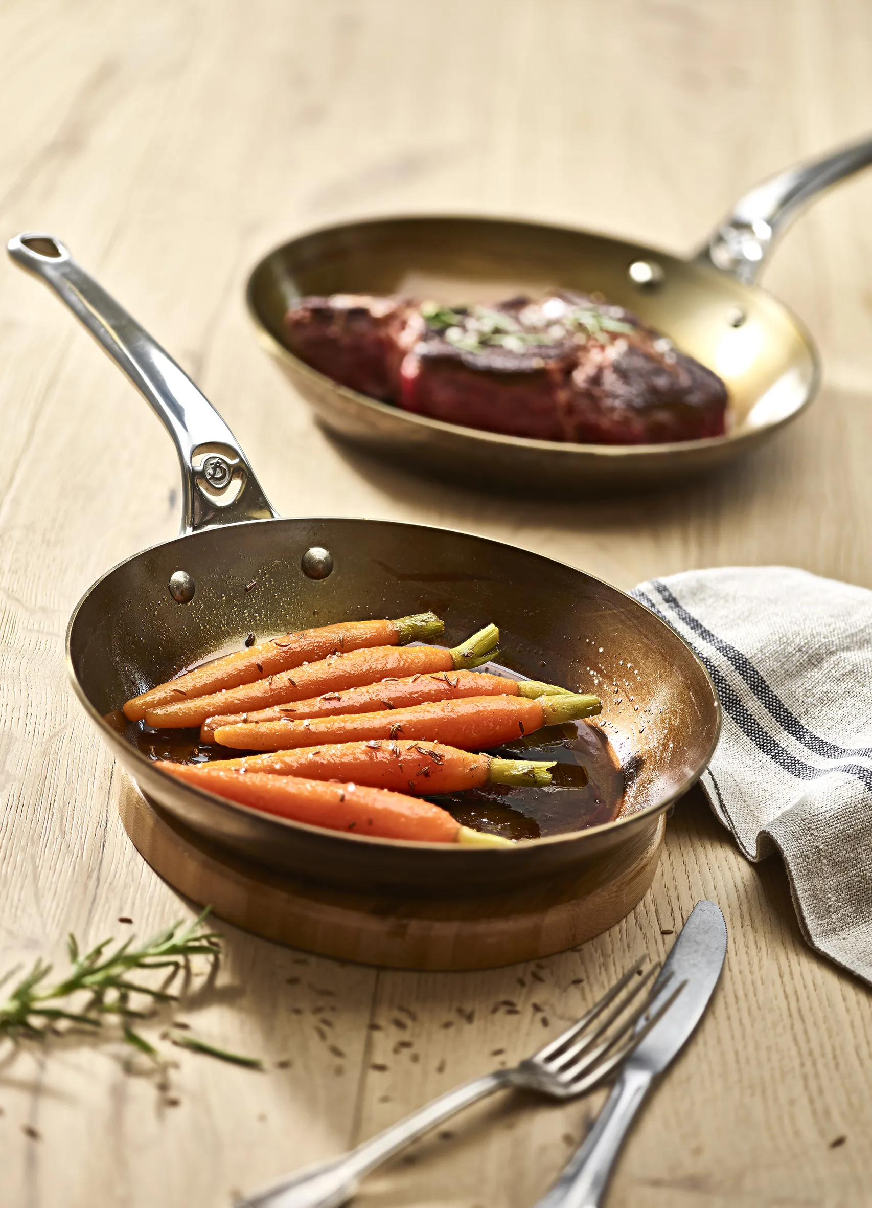 Padella Mineral B Pro, 20 cm De Buyer