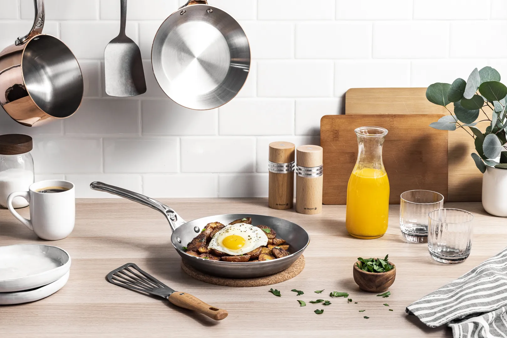 Padella Mineral B Pro, 24 cm De Buyer