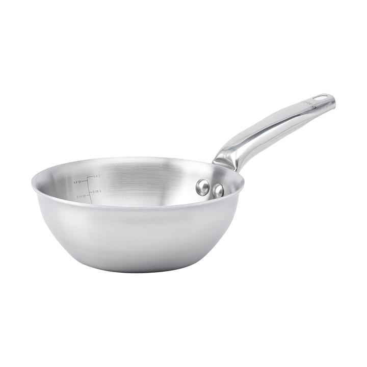 Padella sautée rotonda Alchimy in acciaio inossidabile - Ø16 cm - De Buyer