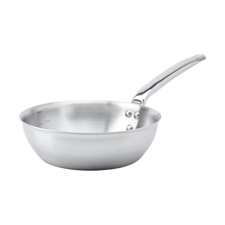 Padella sautée rotonda Alchimy in acciaio inossidabile - Ø24 cm - De Buyer