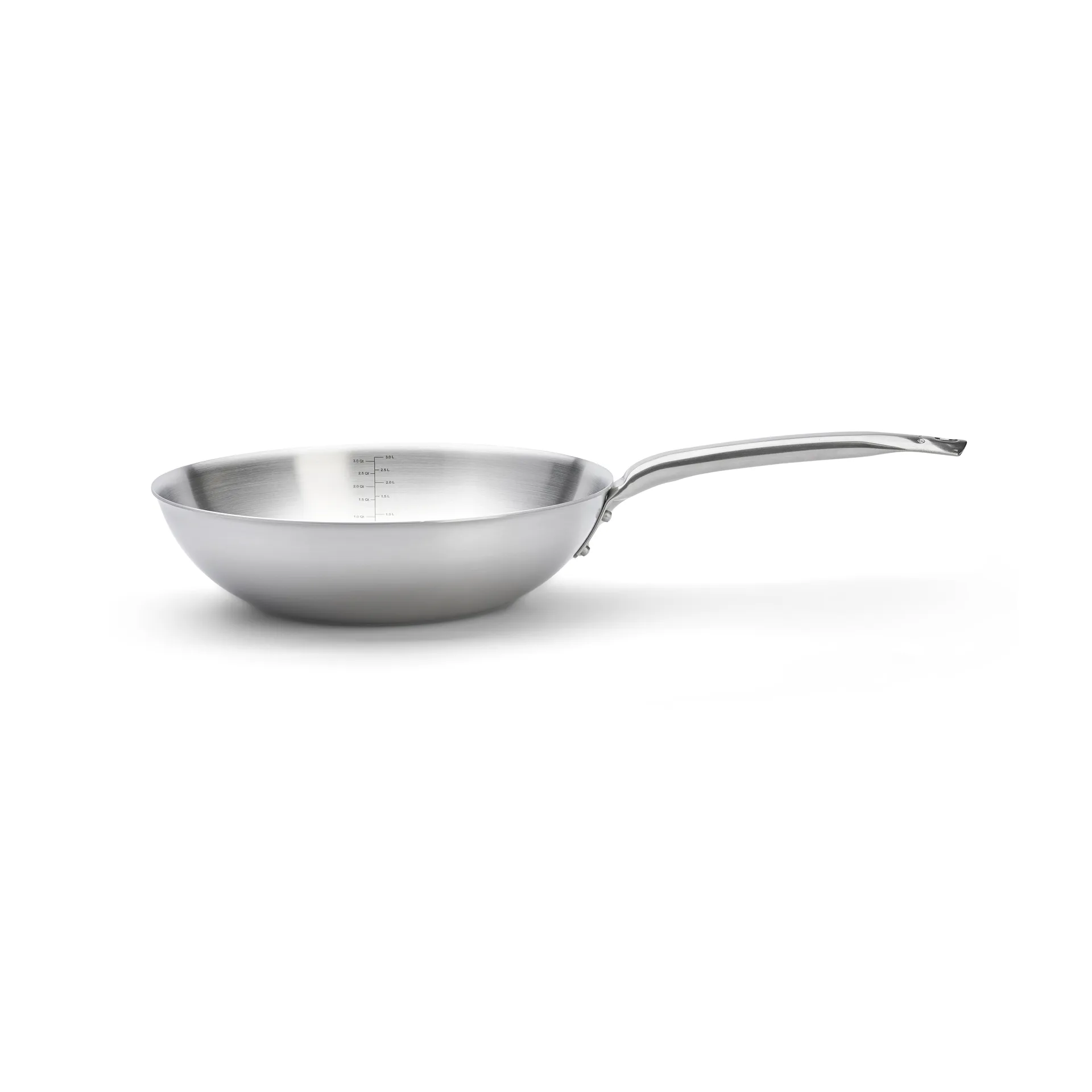 Wok in acciaio inossidabile Alchimy, Ø28 cm De Buyer