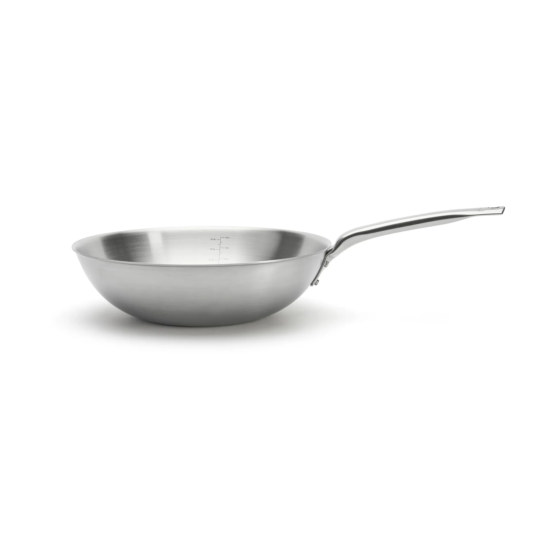 Wok in acciaio inossidabile Alchimy, Ø32 cm De Buyer