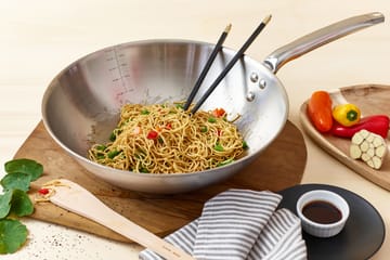 Wok in acciaio inossidabile Alchimy  - Ø32 cm - De Buyer