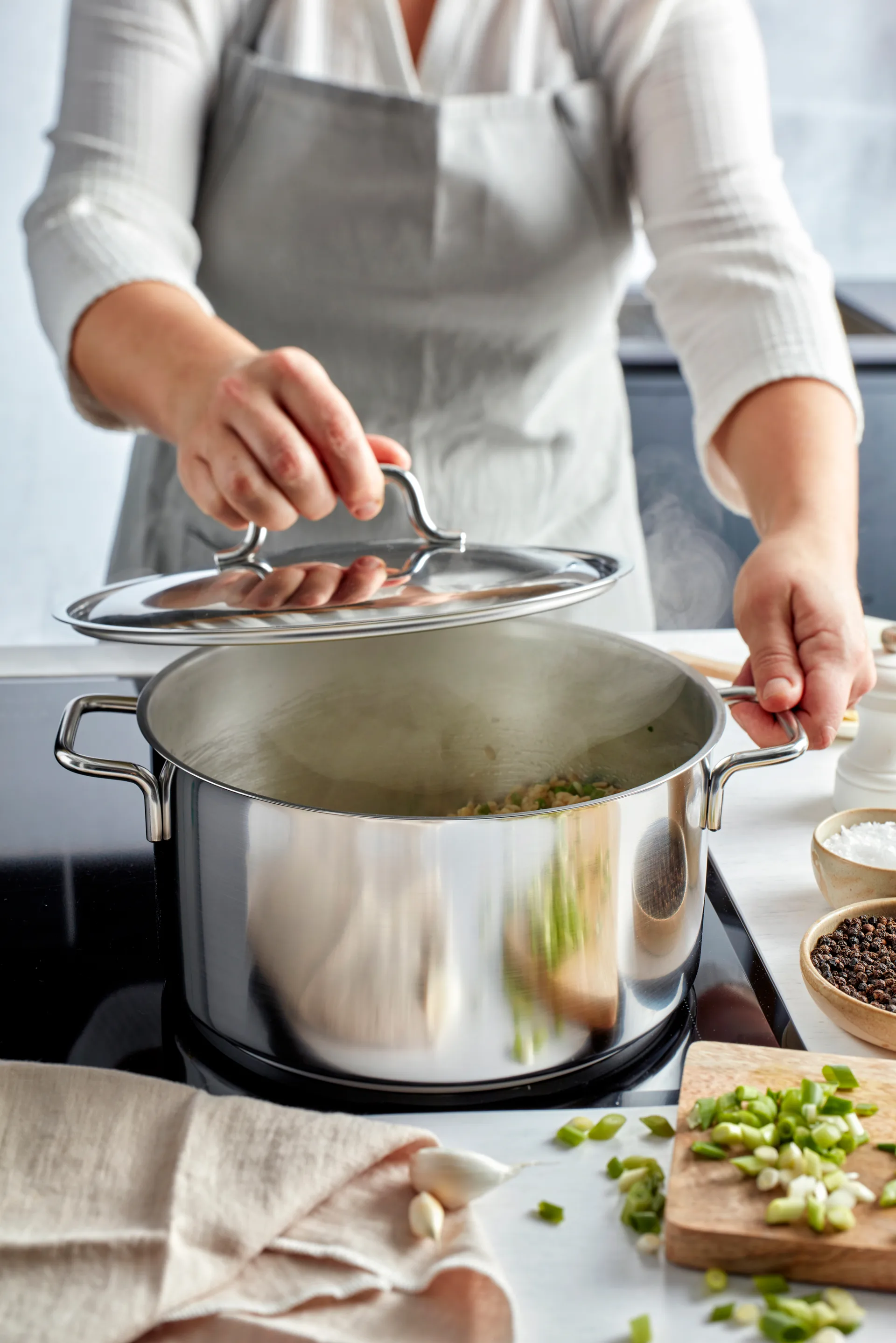 Casseruola bassa in acciaio inox Demeyere Apollo 7, 1,5 L Demeyere