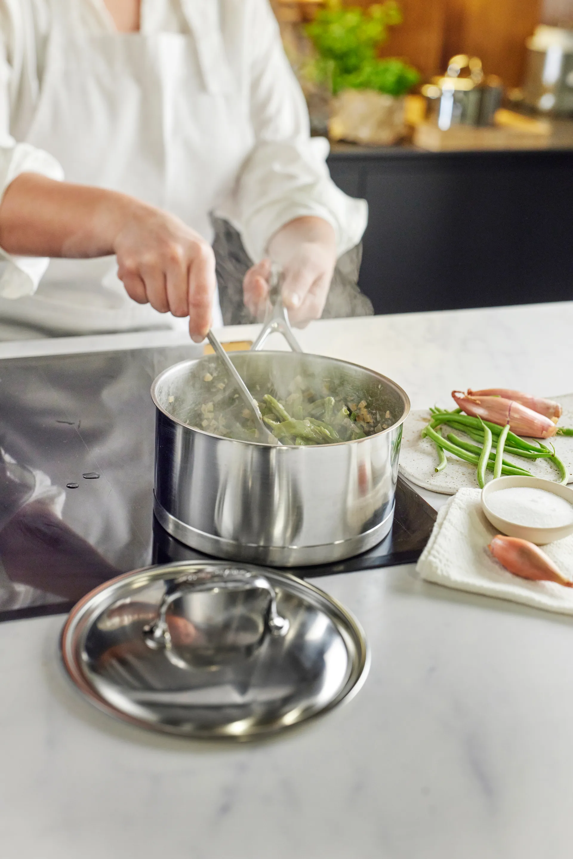 Casseruola con coperchio Demeyere Atlantis 7, 2,2 L Demeyere