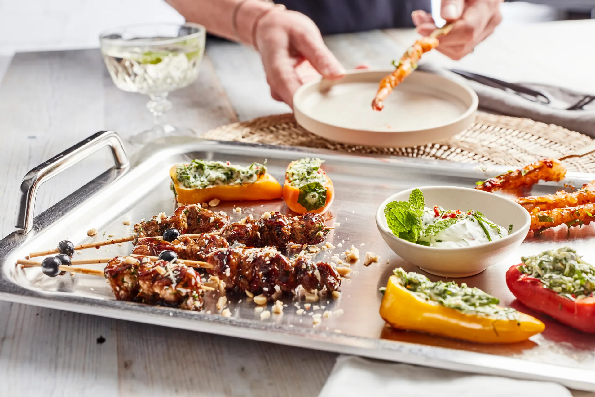 Padella 5 strati 39x27 cm Specialties 5 Teppanyaki , Acciaio inossidabile Demeyere