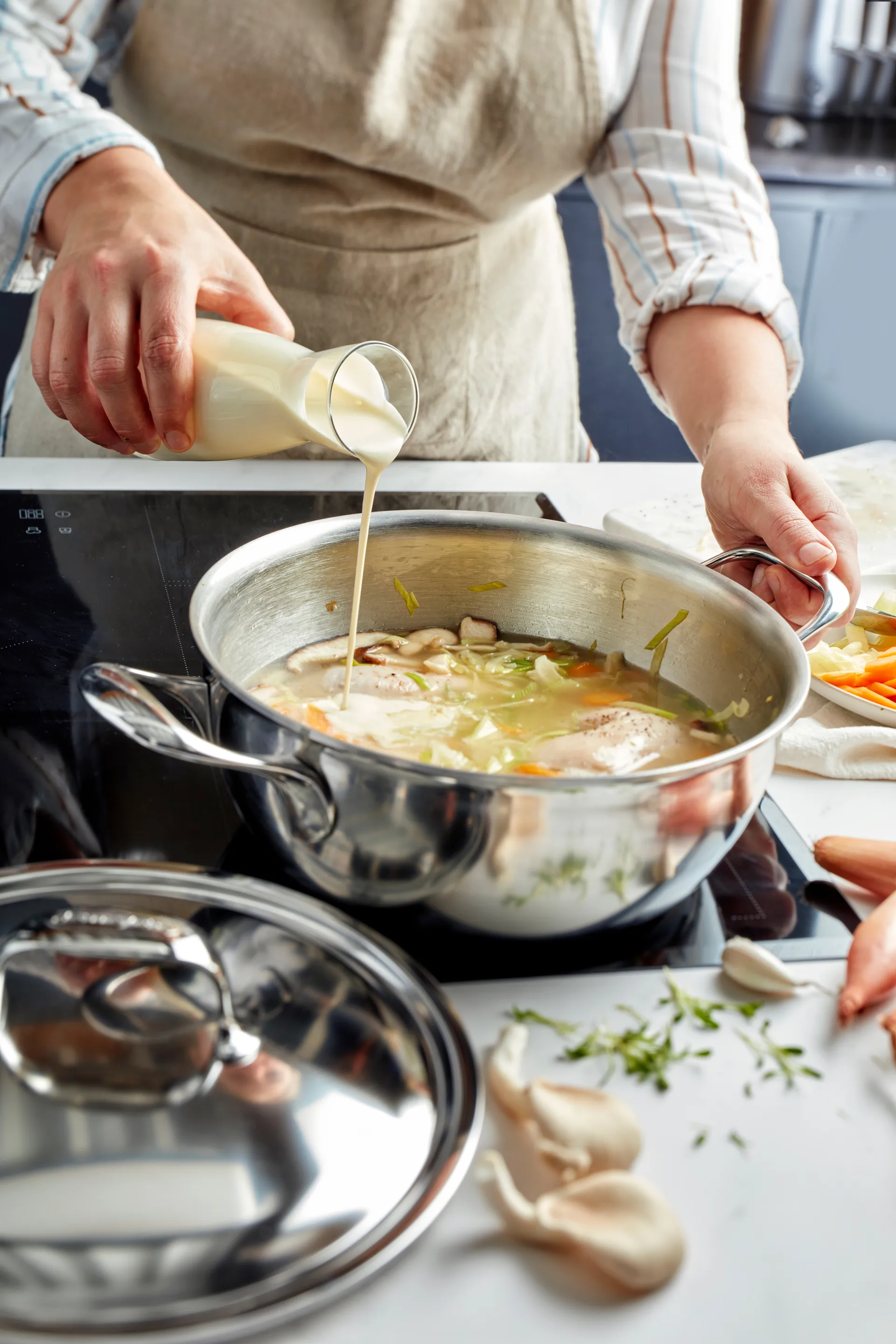 Padella da servizio in acciaio inox Demeyere Atlantis 7, 4,8 L Demeyere