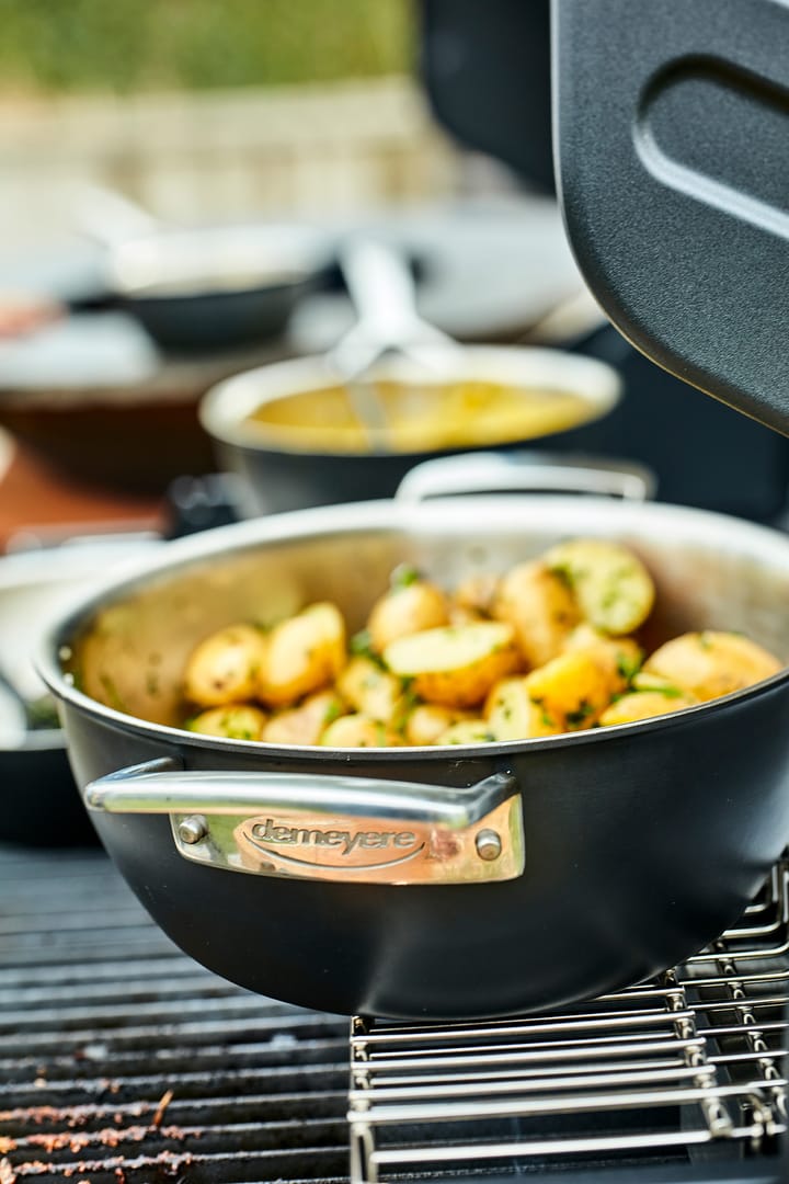 Padella da servizio in acciaio inox Demeyere Black 5 , 3,25 L Demeyere