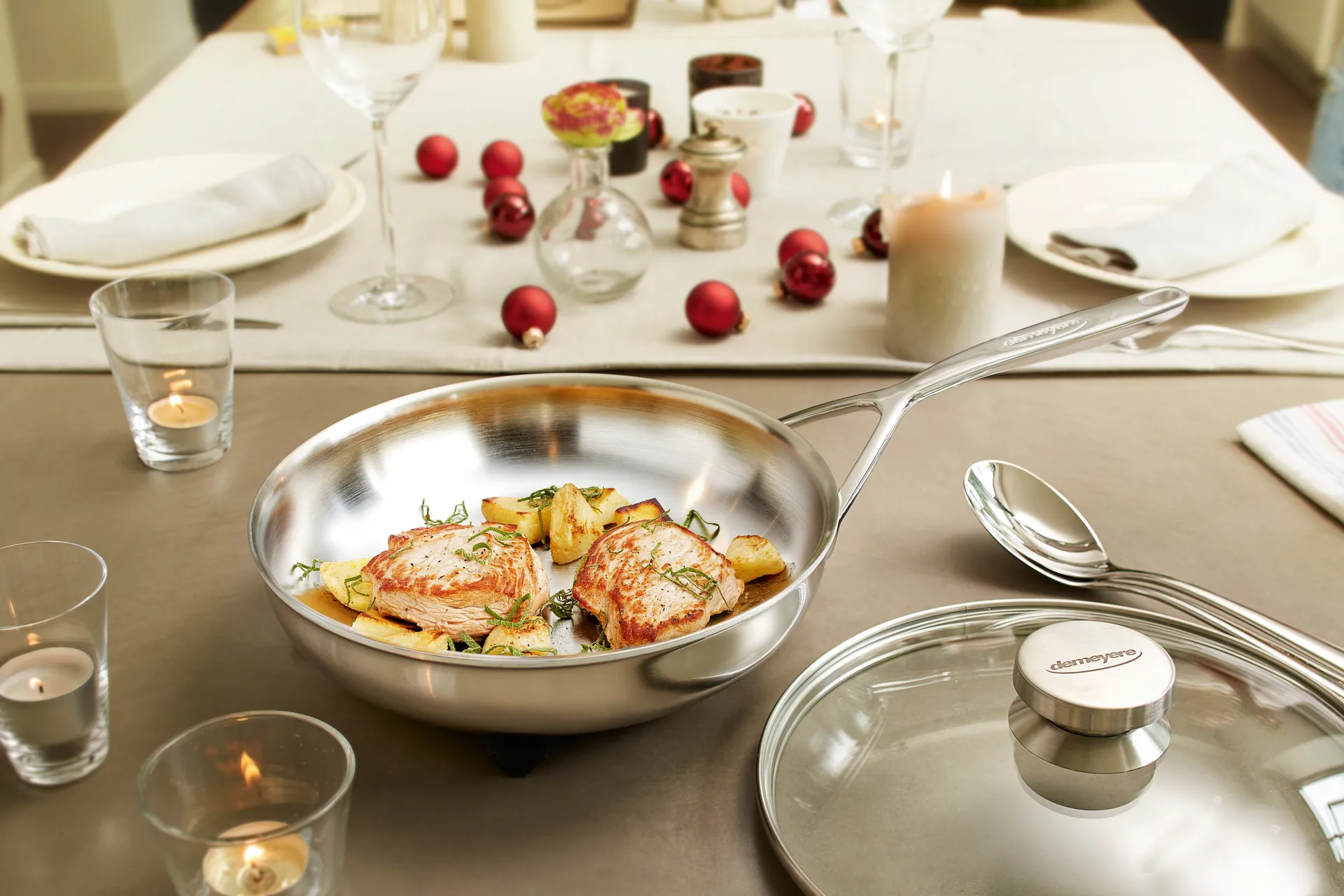 Padella in acciaio inossidabile 7-strati Multiline 7, Ø28 cm Demeyere