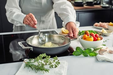 Padella multifunzione 5 strati Demeyere Black 5  - Ø24 cm - Demeyere
