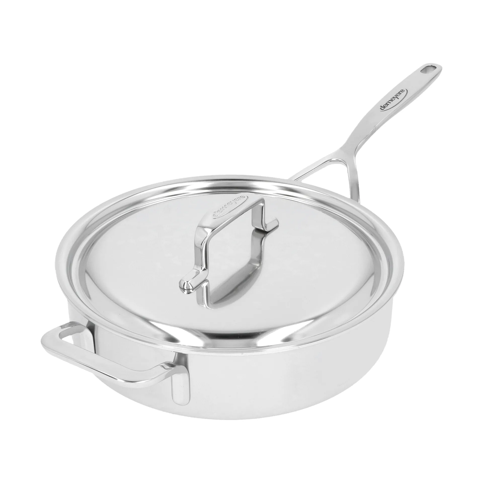 Padella sauté con coperchio in acciaio inox 5-Plus, Ø24 cm Demeyere
