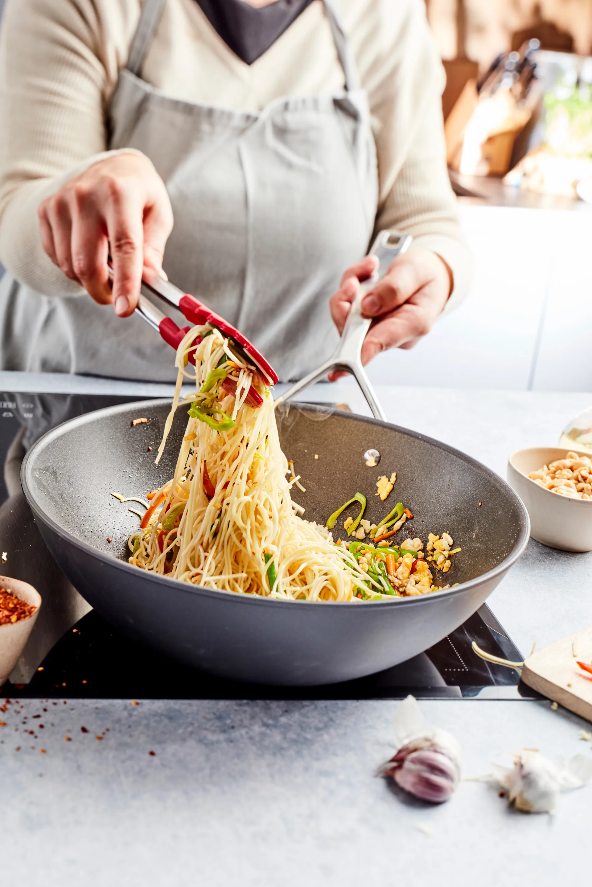 Padella wok Demeyere Alu Pro, 30 cm Demeyere