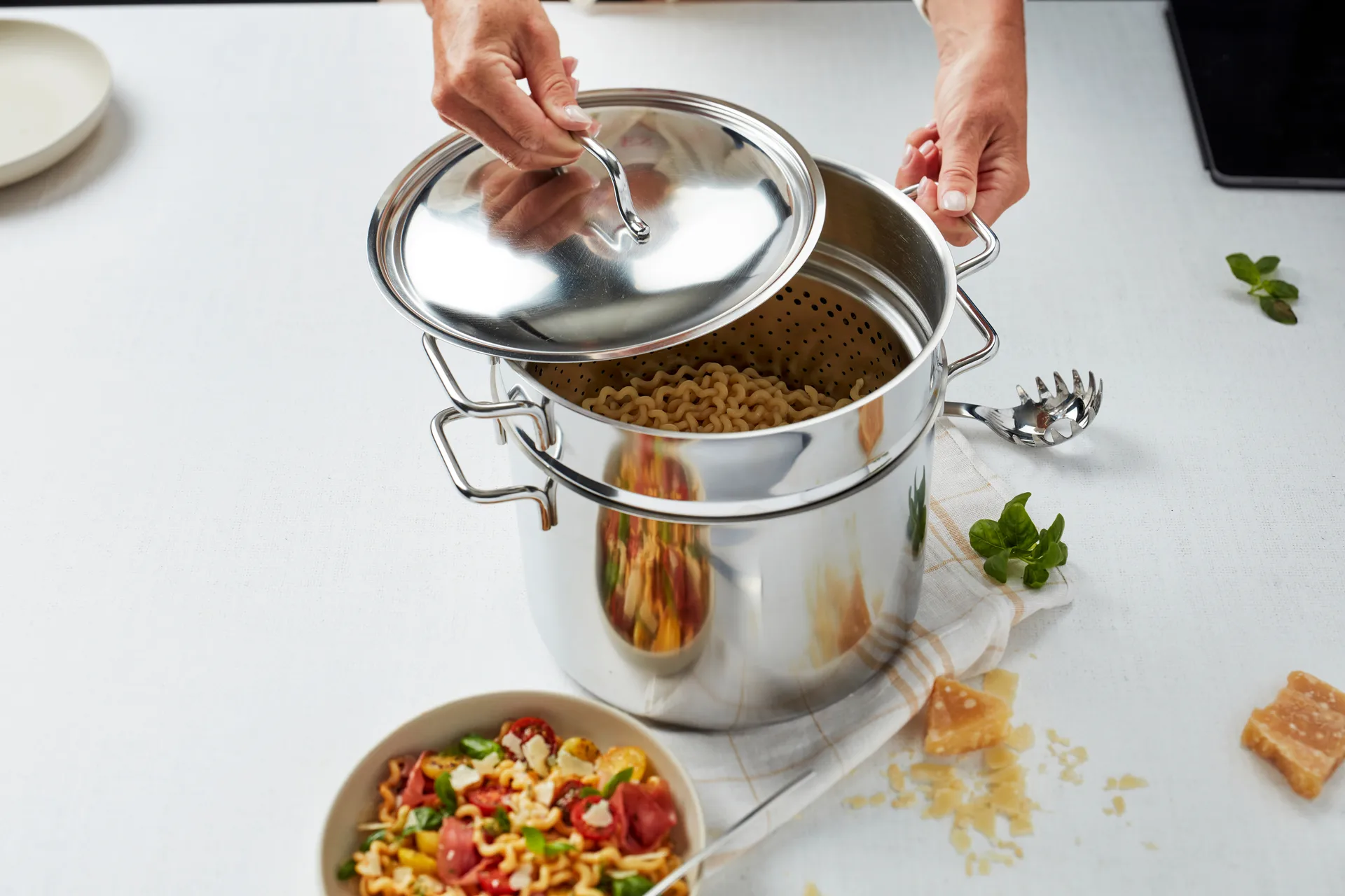 Pentola alta in acciaio inox Demeyere Apollo 7, 5 L Demeyere