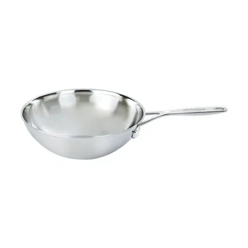 Wok in acciaio inox 5-strati Industry 5  - Ø30 cm - Demeyere