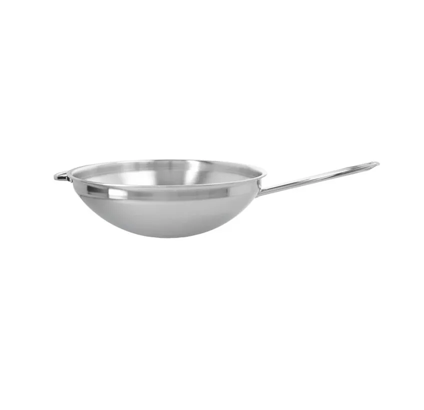 Wok in acciaio inox 7-strati con 2 maniglie Apollo 7, Ø36 cm Demeyere