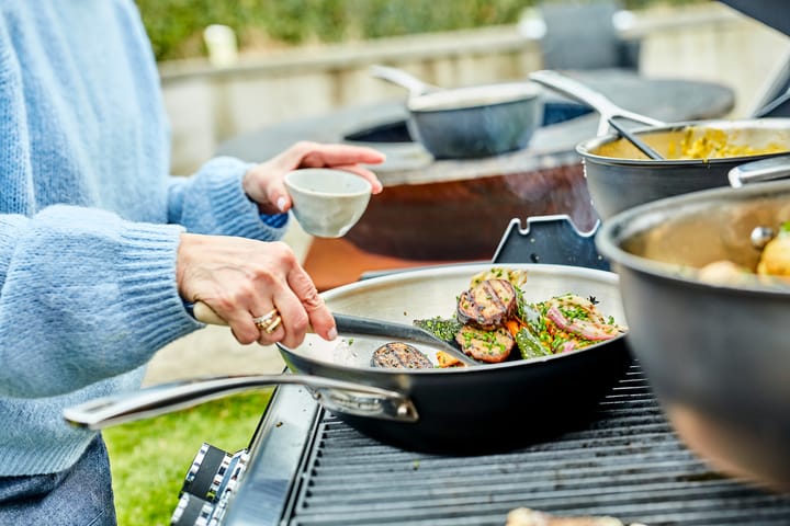 Wok in acciaio inox Demeyere Black 5 , Ø30 cm Demeyere