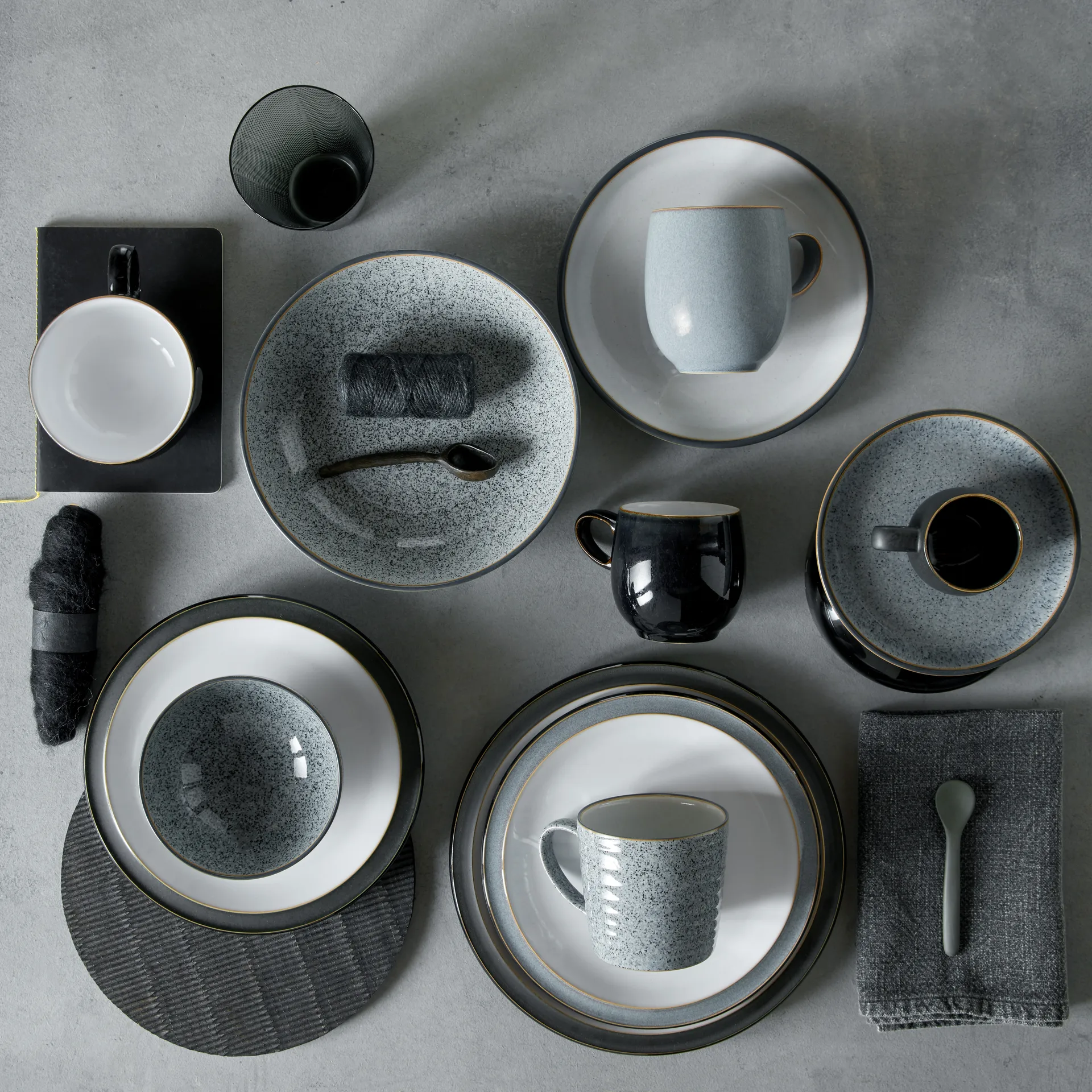 Ciotola da pasta Studio Grey 22 cm, Granito Denby