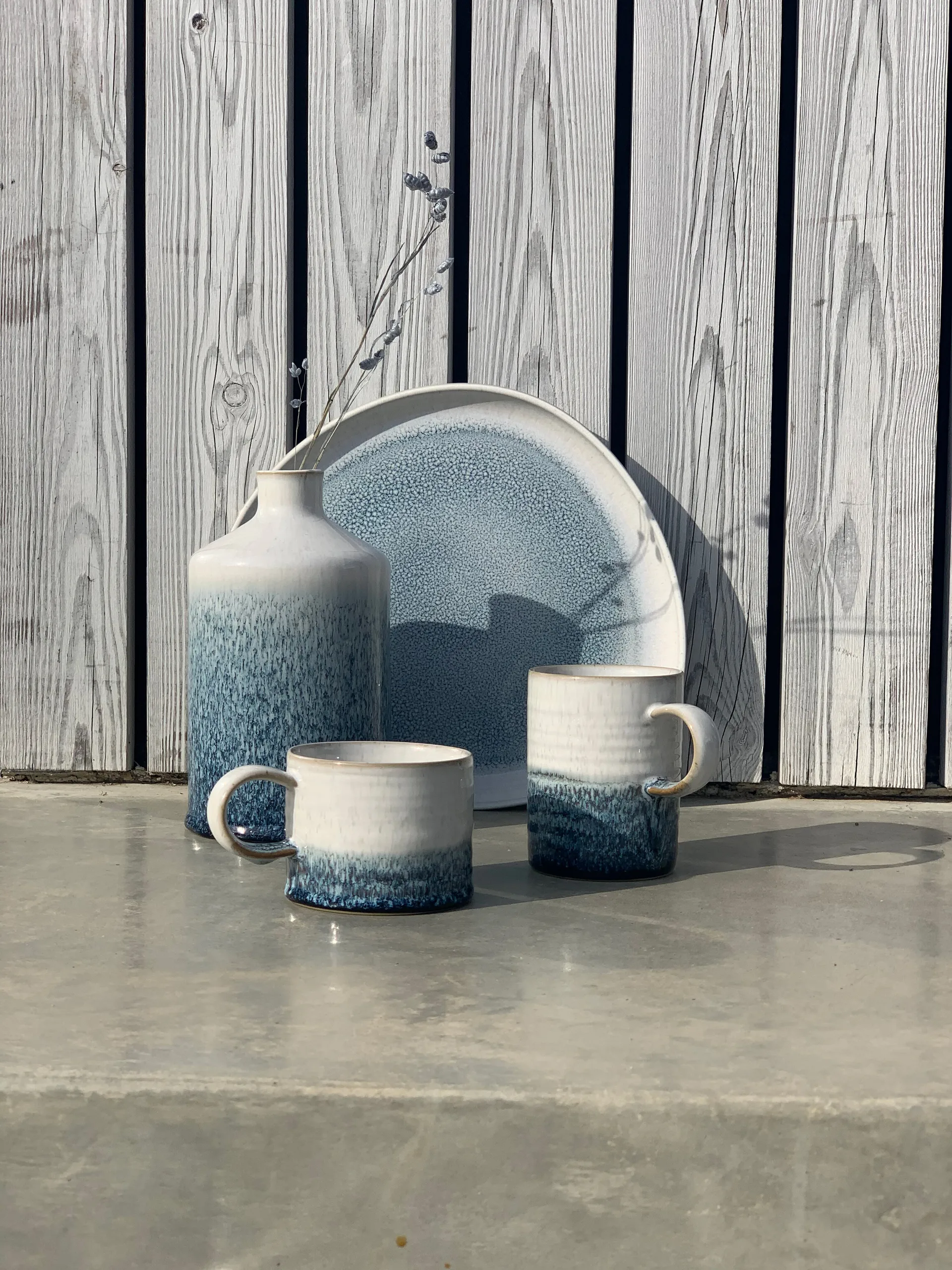 Ciotola da portata Kiln blue Alt, Piccolo, Ø13 cm Denby