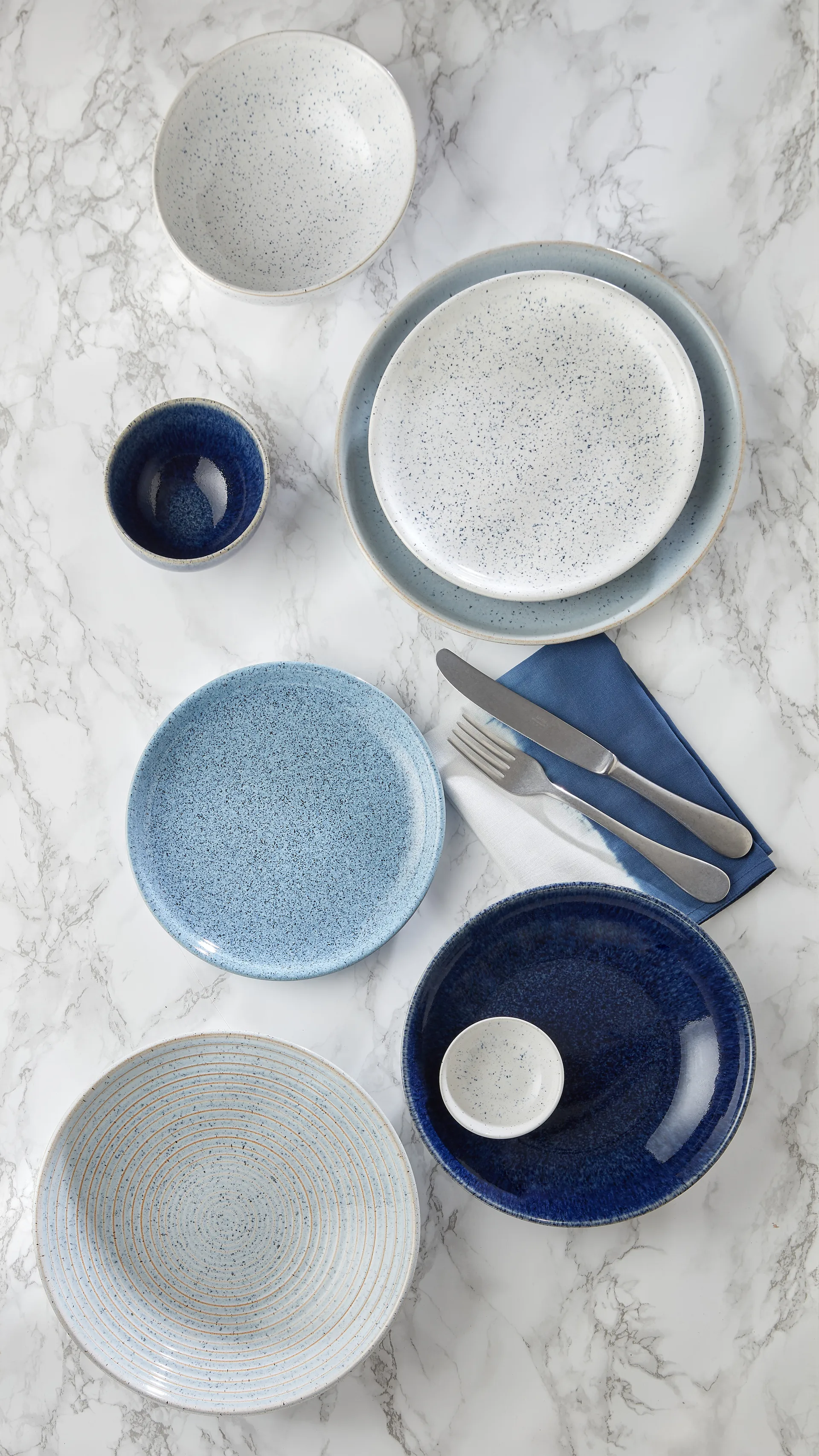 Ciotola per pasta Studio Blue, 22 cm, Cobalto Denby