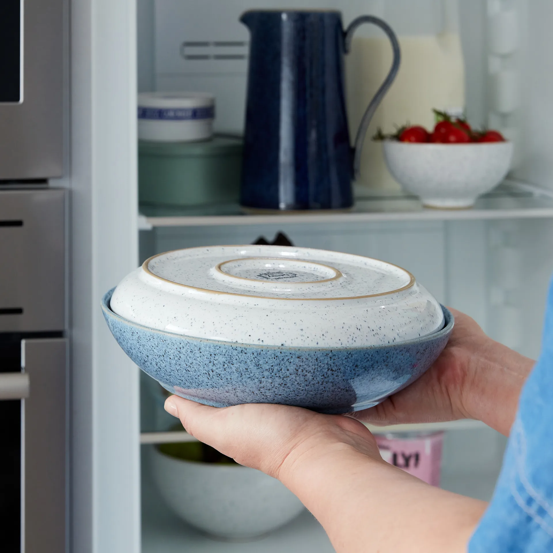 Ciotola per pasta Studio Blue, 22 cm, Selce Denby