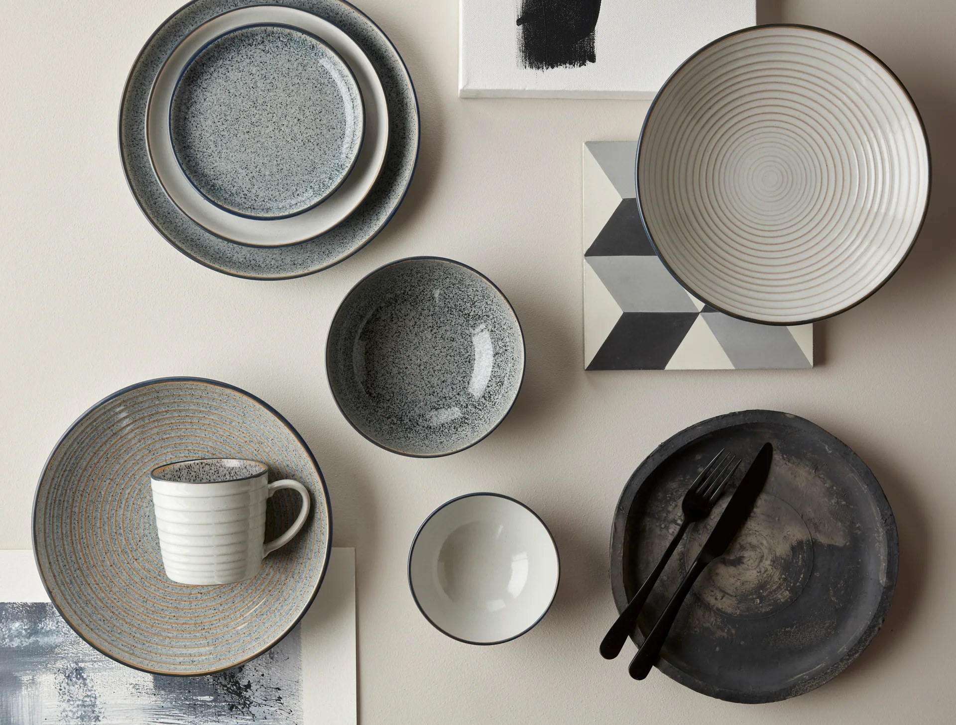 Ciotola per riso Studio Grey 13 cm, Quarzo Denby