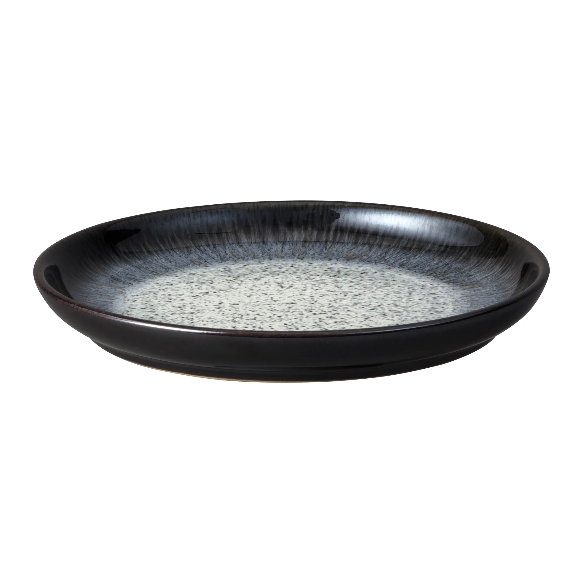 Piatto Halo Coupé, 21 cm, Blu, grigio, nero Denby