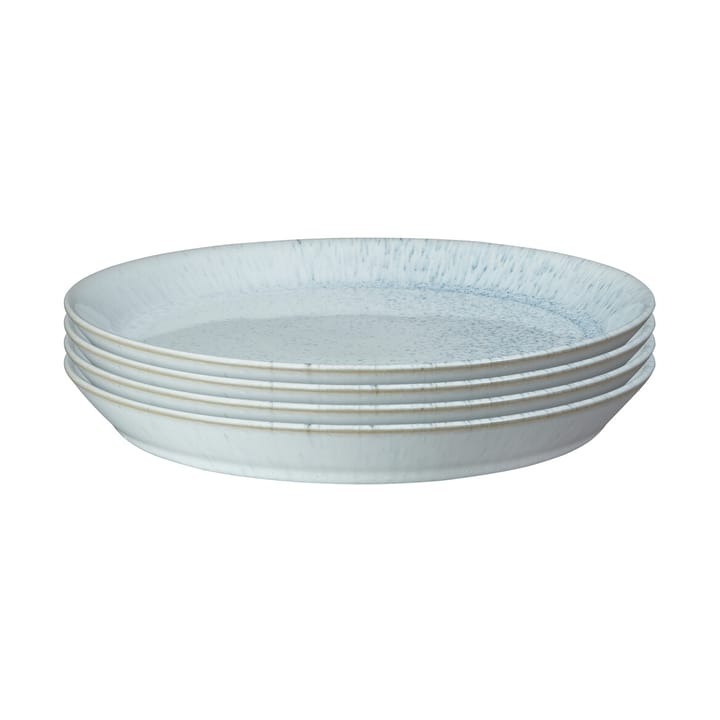 Piatto Kiln blue confezione da 4 - Medio, Ø21,5 cm - Denby