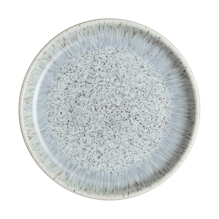 Piatto piano Halo Speckle 21 cm - Grigio, marrone - Denby