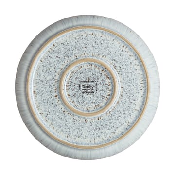 Piatto piano Halo Speckle 21 cm - Grigio, marrone - Denby