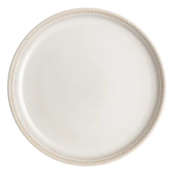 Piatto piano Natural Canvas 26 cm - Con rilievi - Denby