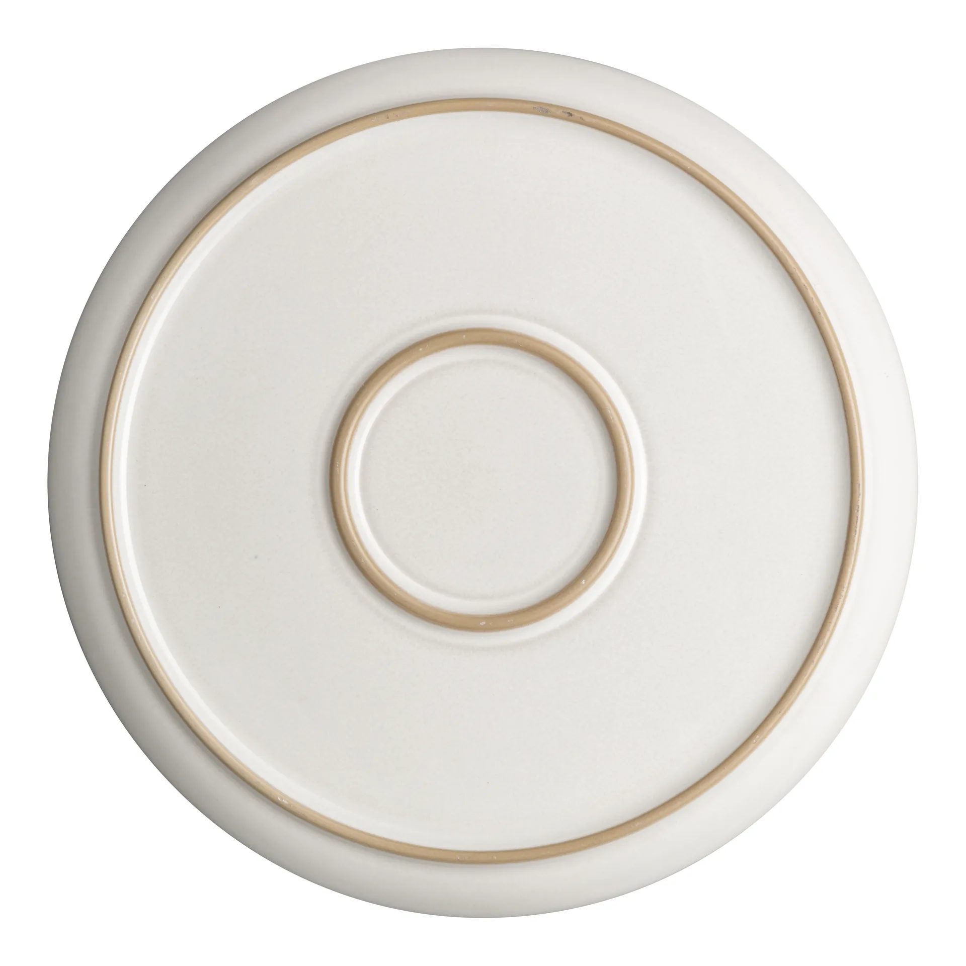 Piatto piano Natural Canvas 26 cm, Con rilievi Denby