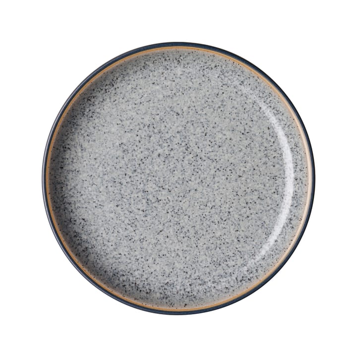 Piatto Studio Grey, 17 cm - Granito - Denby