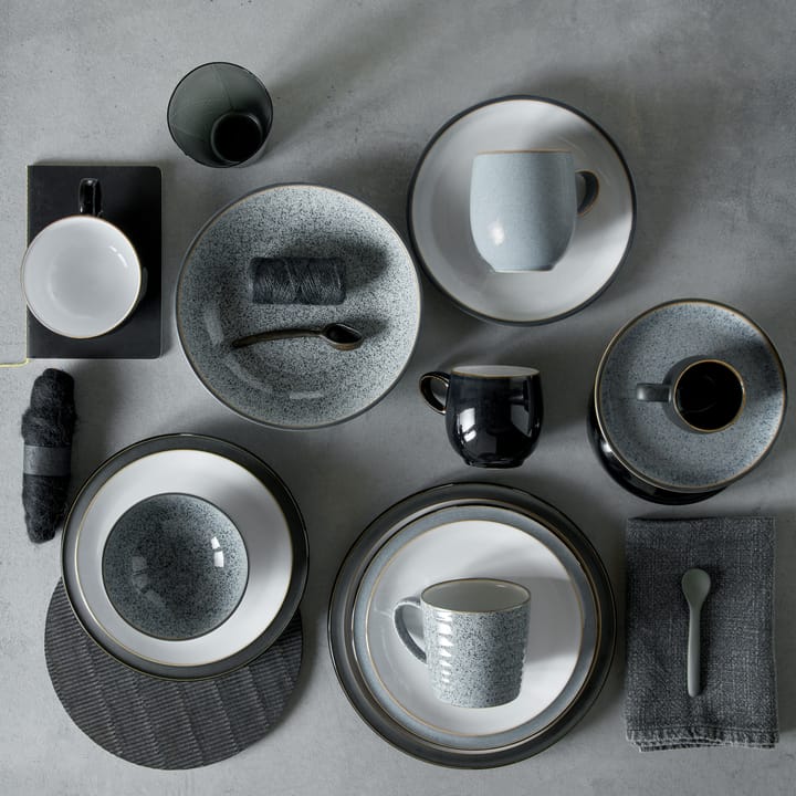 Piatto Studio Grey, 17 cm, Granito Denby